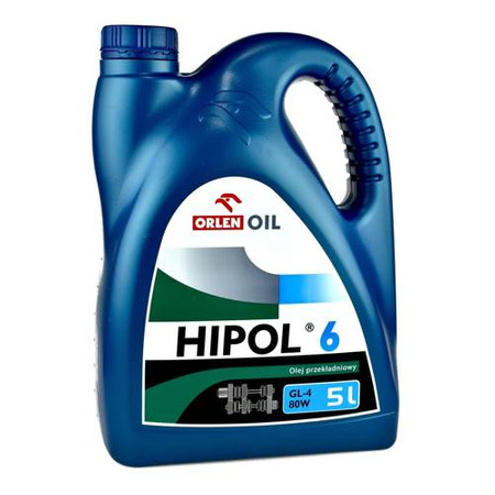 Olej przekładniowy Orlen Hipol 6 GL-4 80W 5L